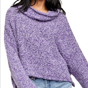 NWT Free People BFF Cowl Neck Sweater
